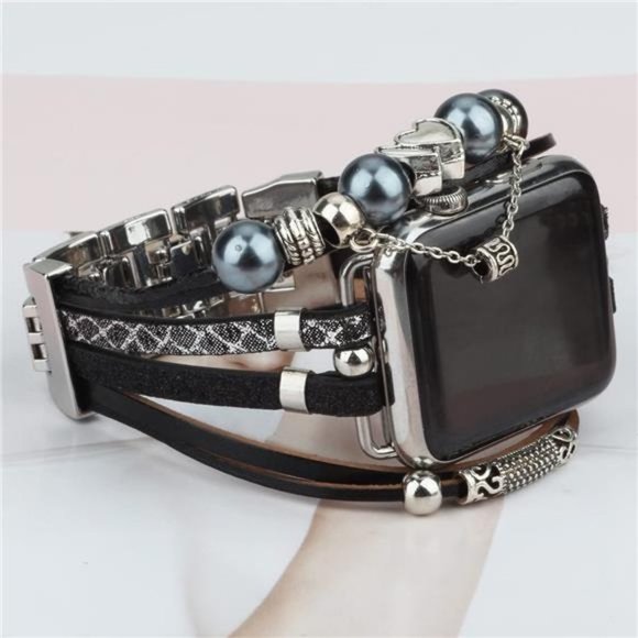 NEW Boho Beaded Luxury Apple Watch Band main image 5